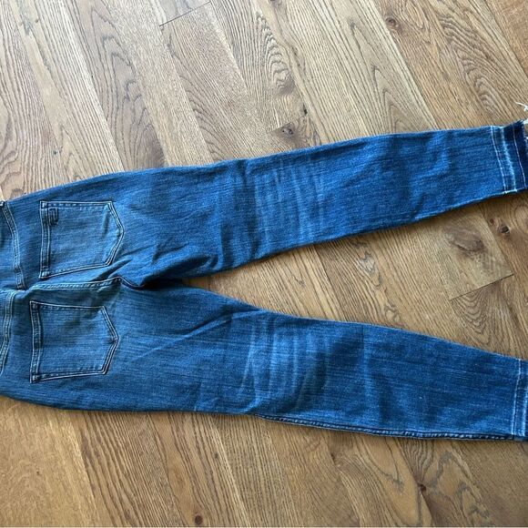 AYR The Riser High Rise Skinny Ankle Denim Jeans in Medium Wash Blue 27 … - Picture 9 of 14